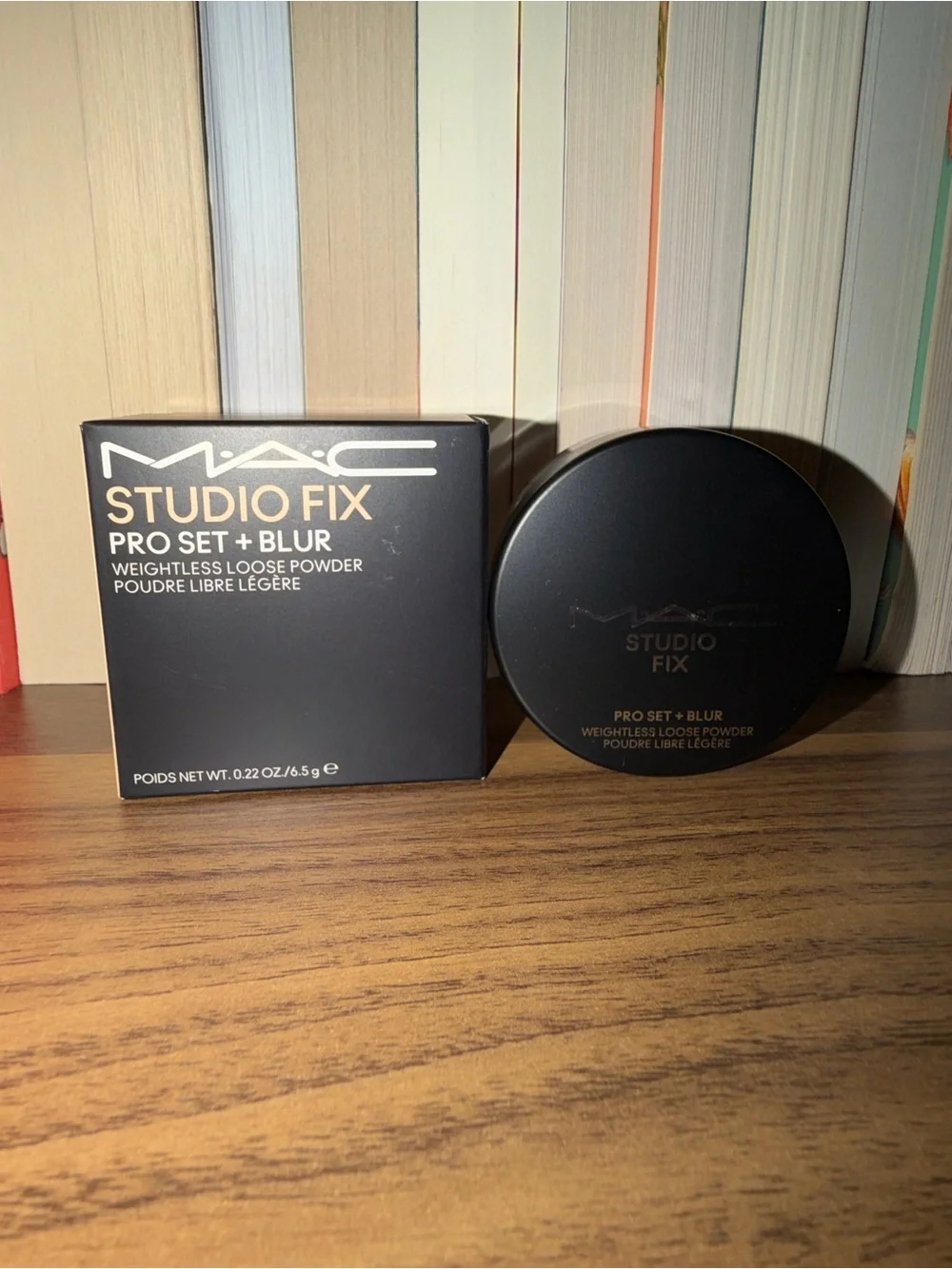 MAC Cosmetics Studio Fix Pro Set + Blur Weightless Loose Powder - Black